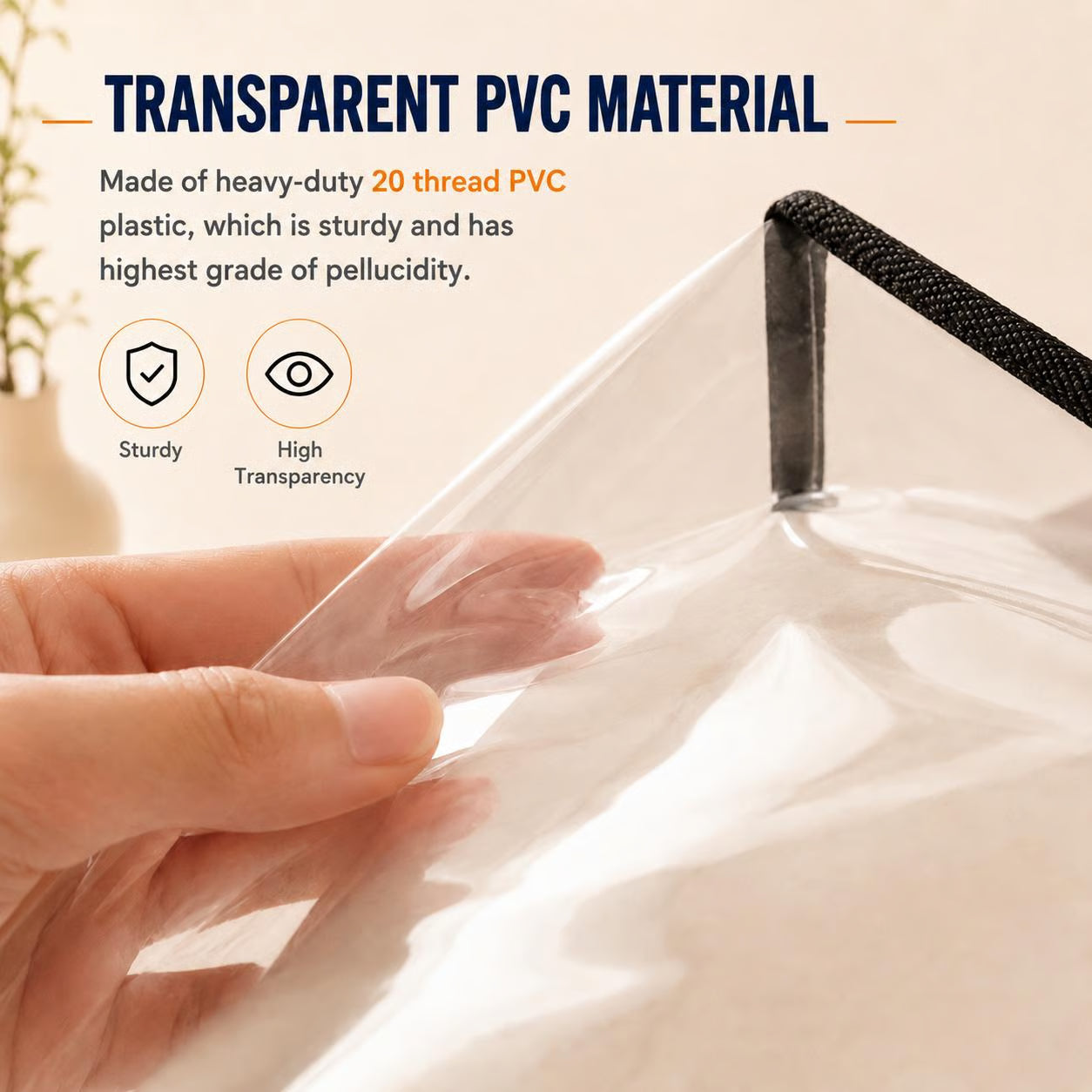 ⏰🔥LIMITED TIME 50% OFF! 🏠 📦Portable Large Heavy-Duty Thick Plastic Clear Storage Box with Hinged Lid | Home, Travel & Camping
